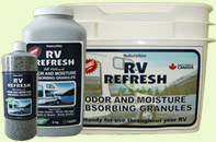 RV Refresh Granules Prevent Moisture Build-up Inside your RV