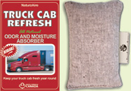 Truck Refresh Absorbs Odors and Moisture inside your Truck